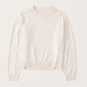NWOT Abercrombie LuxeLoft Crew Sweater
